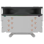 Ventilador disipador cpu unyka unycool h60 argb 120mm