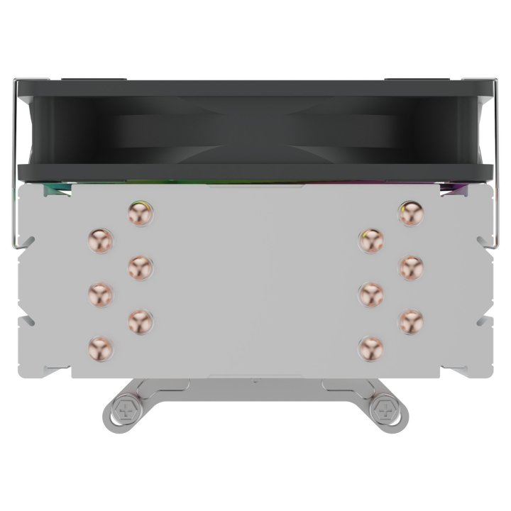Ventilador disipador cpu unyka unycool h60 argb 120mm