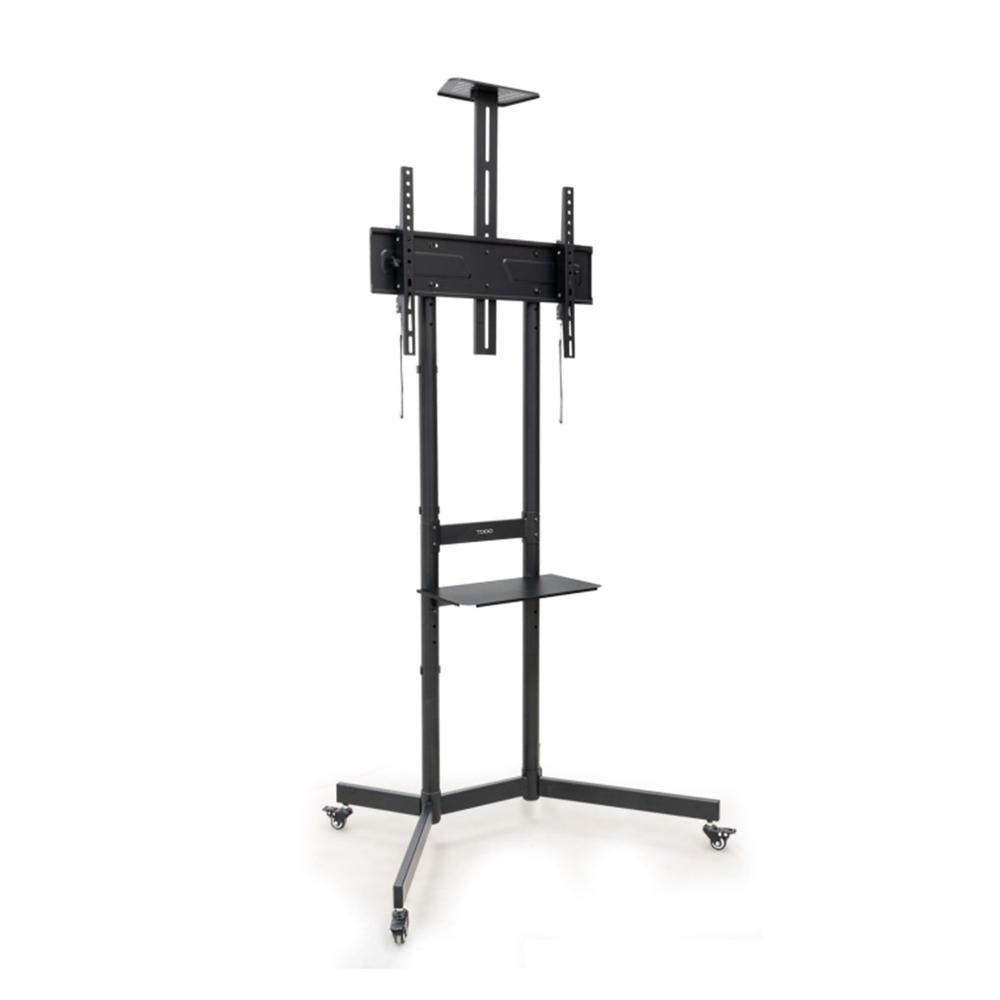 Soporte suelo con ruedas TooQ vesa hasta 70 pulgadas 600x400mm max 70kg