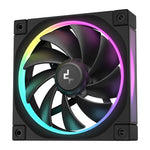 Ventilador caja Deepcool fl12 argb 120mm negro