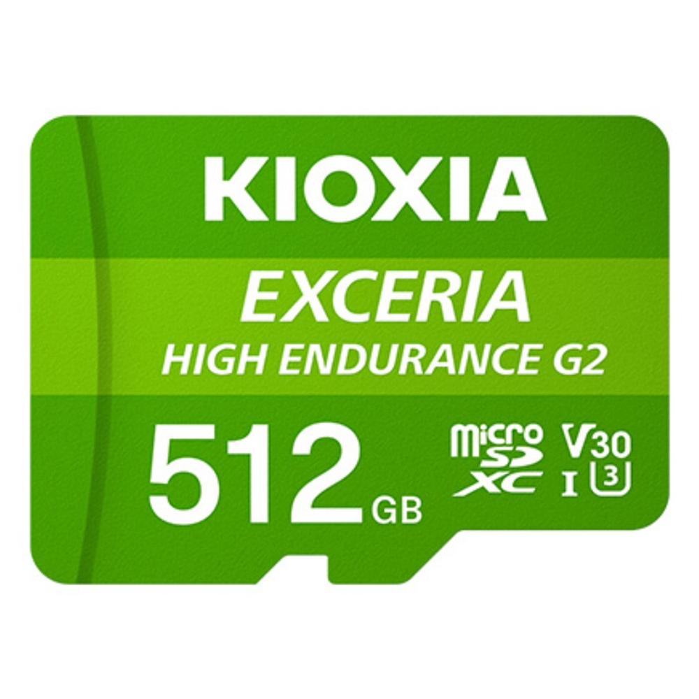 Tarjeta memoria micro sd kioxia 512gb