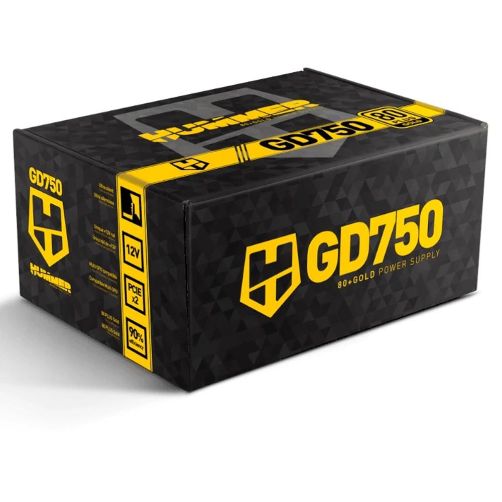 Fuente alimentacion nox hummer gdm750w gaming