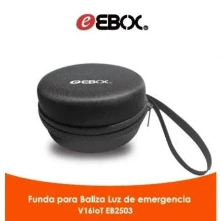 Luz baliza de emergencia para coche Ebox V16 IoT EB2503/ Homologada/ Base Imantada/ Geolocalizable/ Funciona a Pilas/ Incluye Funda - PixelPlaza