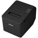 Impresora de Tickets Epson TM-T20IVEN/ Térmica/ Ancho papel 80mm/ USB-RS232-Ethernet/ Negra - PixelPlaza