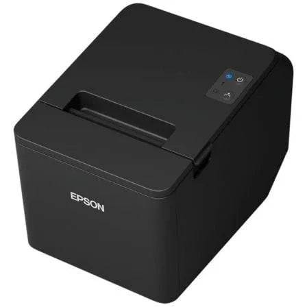 Impresora de Tickets Epson TM-T20IVEN/ Térmica/ Ancho papel 80mm/ USB-RS232-Ethernet/ Negra - PixelPlaza