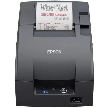 Impresora de Tickets Epson TM-U220IIB/ Ancho papel 76mm/ USB/ Negra - PixelPlaza