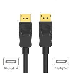 Cable ewent displayport 1.2 4k 60hz (Ref: EW-140100-030-N-P)