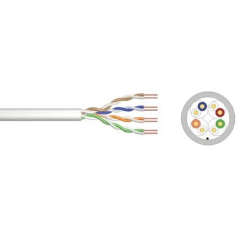 Bobina cable de red Ewent ew - mat - 6u - r - 305 - s cat 6 u - utp awg23 - 1 cca 305mt rigido