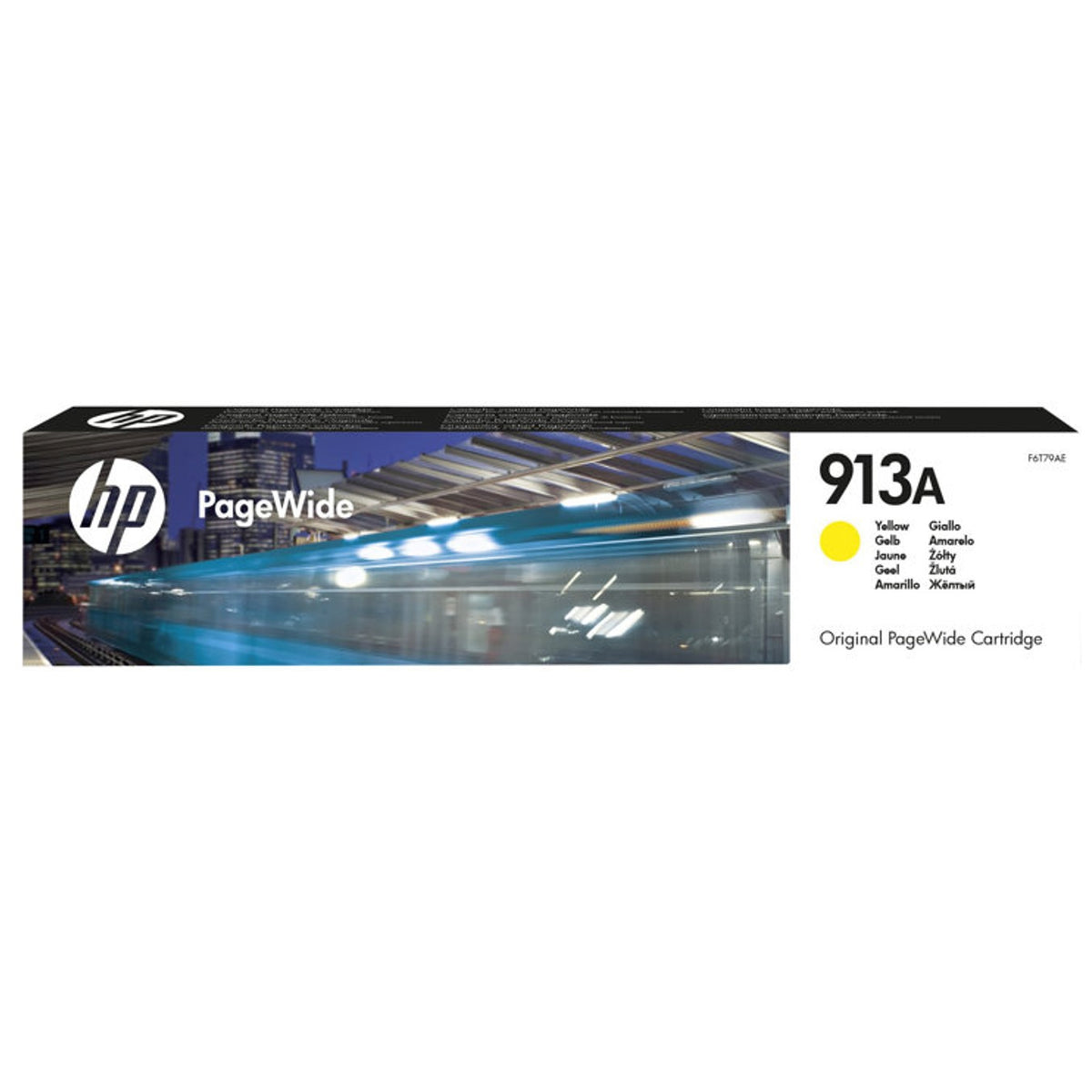 Cartucho tinta HP 913a f6t79ae amarillo