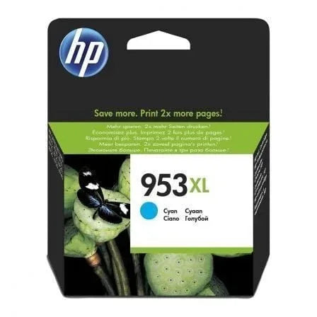 Cartucho de Tinta Original HP nº953 XL Alta Capacidad/ Cian - PixelPlaza