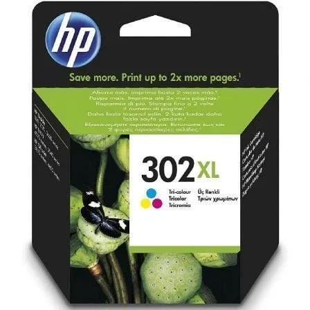 Cartucho de Tinta Original HP nº302 XL Alta Capacidad/ Tricolor - PixelPlaza