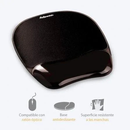 Alfombrilla Ergonómica Fellowes 9112101/ 25 x 20 x 235mm - PixelPlaza