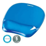 Alfombrilla Ergonómica Fellowes 9114120/ 15 x 20 x 230mm/ Azul - PixelPlaza