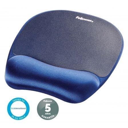 Alfombrilla Ergonómica Fellowes 9172801/ 20 x 196 x 230mm/ Azul - PixelPlaza