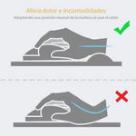 Alfombrilla Ergonómica Fellowes 9172801/ 20 x 196 x 230mm/ Azul - PixelPlaza