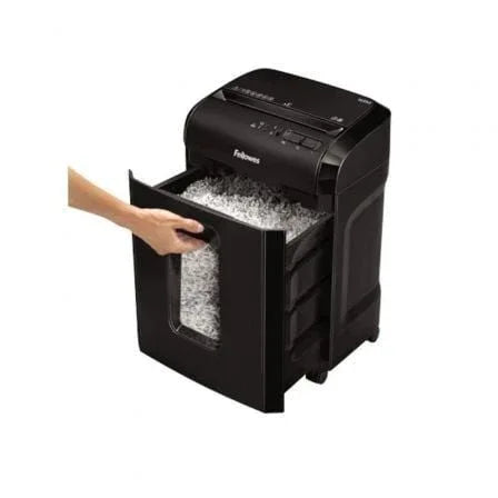 Destructora Fellowes 10M/ Corte en Partículas de 2 x 12mm/ Negra - PixelPlaza