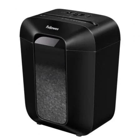 Destructora Fellowes LX41/ Minicorte de 4 x 12mm/ Negra - PixelPlaza