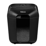 Destructora Fellowes LX41/ Minicorte de 4 x 12mm/ Negra - PixelPlaza