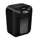 Destructora Fellowes LX41/ Minicorte de 4 x 12mm/ Negra - PixelPlaza