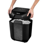 Destructora Fellowes LX41/ Minicorte de 4 x 12mm/ Negra - PixelPlaza