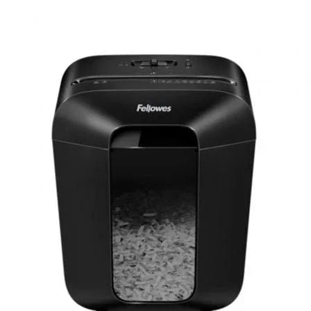 Destructora Fellowes LX50/ Corte en Partículas de 4 x 37mm/ Negra - PixelPlaza