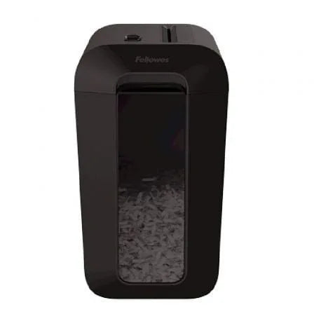 Destructora Fellowes LX65/ Corte en Partículas de 4 x 40mm/ Negra - PixelPlaza