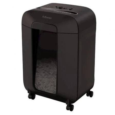 Destructora Fellowes LX85/ Corte en Partículas de 4 x 40mm/ Negra - PixelPlaza