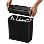 Destructora Fellowes P-25S/ Corte en Tiras de 7mm/ Negra - PixelPlaza