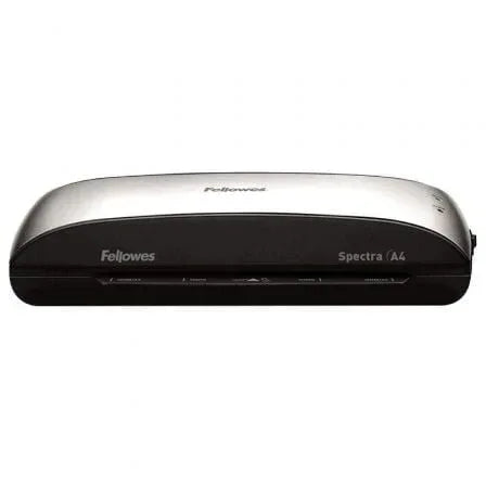Plastificadora Fellowes Spectra A4/ hasta A4 y 125 Micras/ Negra y Gris - PixelPlaza