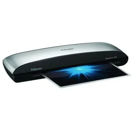 Plastificadora Fellowes Spectra A3/ hasta A3 y 125 Micras/ Gris y Negra - PixelPlaza