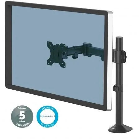 Soporte de Mesa para Monitor Fellowes 8502501/ Giratorio/ Inclinable/ hasta 8kg - PixelPlaza