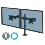 Soporte de Mesa para 2 Monitores Fellowes 8502601/ hasta 8kg - PixelPlaza