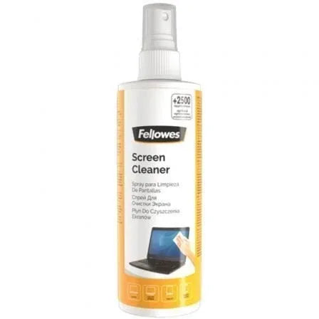Spray Limpiador de Pantallas Fellowes 99718/ Capacidad 250ml - PixelPlaza