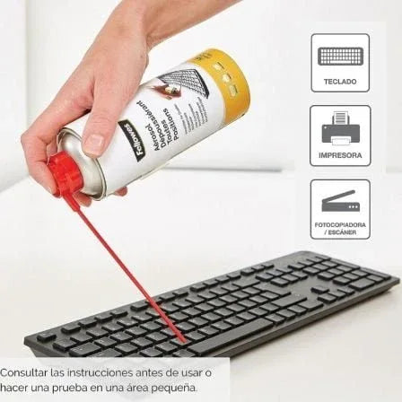 Spray de Aire a Presión Fellowes 9974804/ Capacidad 200ml - PixelPlaza