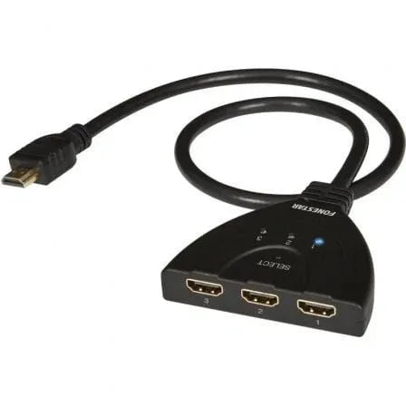 Splitter HDMI 3 en 1 Fonestar FO-513/ 3xHDMI - PixelPlaza