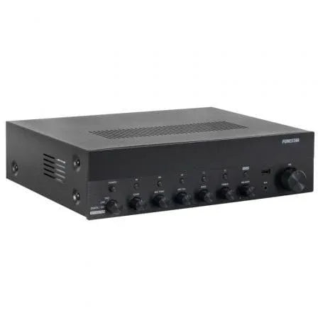 Amplificador estéreo Fonestar AS-6060/ 120W - PixelPlaza