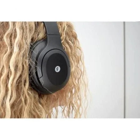 Auriculares Inalámbricos Fonestar AURIS-BT/ con Micrófono/ Bluetooth/ Negros - PixelPlaza