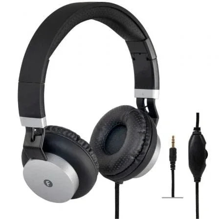 Auriculares Fonestar TV-PHONES/ Jack 3.5/ Negros - PixelPlaza