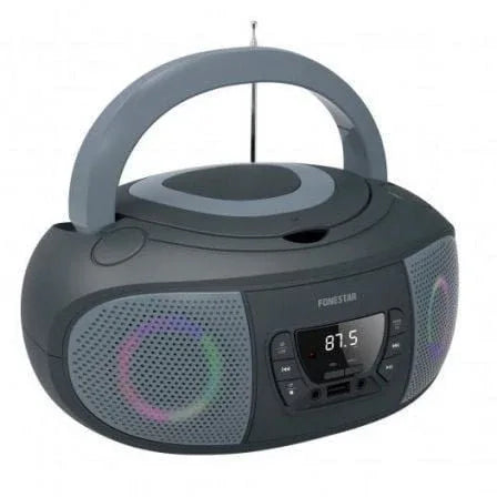 Radio CD Fonestar BOOM-GO-G/ 13W/ Gris - PixelPlaza