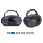 Radio CD Fonestar BOOM-GO-G/ 13W/ Gris - PixelPlaza