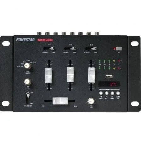 Mesa de Mezclas Fonestar MIX-3DJ - PixelPlaza