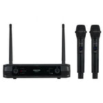 Micrófono Inalámbrico Doble Mano UHF Fonestar SONAIR-2M/ Incluye Receptor - PixelPlaza