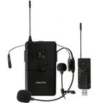 Micrófono de cabeza y solapa UHF Fonestar WI-MIC - PixelPlaza