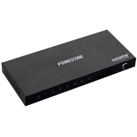 Duplicador Fonestar FO-22S4ED/ 4xHDMI Hembra - HDMI Macho - PixelPlaza