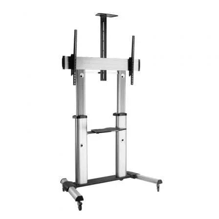 Soporte de Suelo Inclinable con Ruedas Fonestar STS-40106P para TV de 60-100"/ hasta 100kg - PixelPlaza