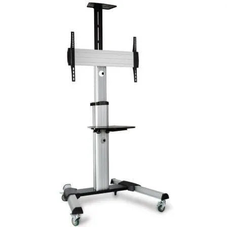 Soporte de Suelo Inclinable/ Orientable con Ruedas Fonestar STS-4064P para TV de 37-70"/ hasta 50kg - PixelPlaza