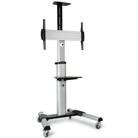 Soporte de Suelo Inclinable/ Orientable con Ruedas Fonestar STS-4064P para TV de 37-70"/ hasta 50kg - PixelPlaza
