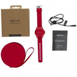 Smartwatch Forever Colorum CW-300/ Notificaciones/ Frecuencia Cardíaca/ Magenta - PixelPlaza