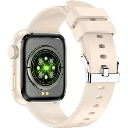 Smartwatch Forever IGo Watch 3 JW-500/ Notificaciones/ Frecuencia Cardíaca/ Marfil - PixelPlaza