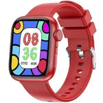 Smartwatch Forever IGo Watch 3 JW-500/ Notificaciones/ Frecuencia Cardíaca/ Rojo - PixelPlaza